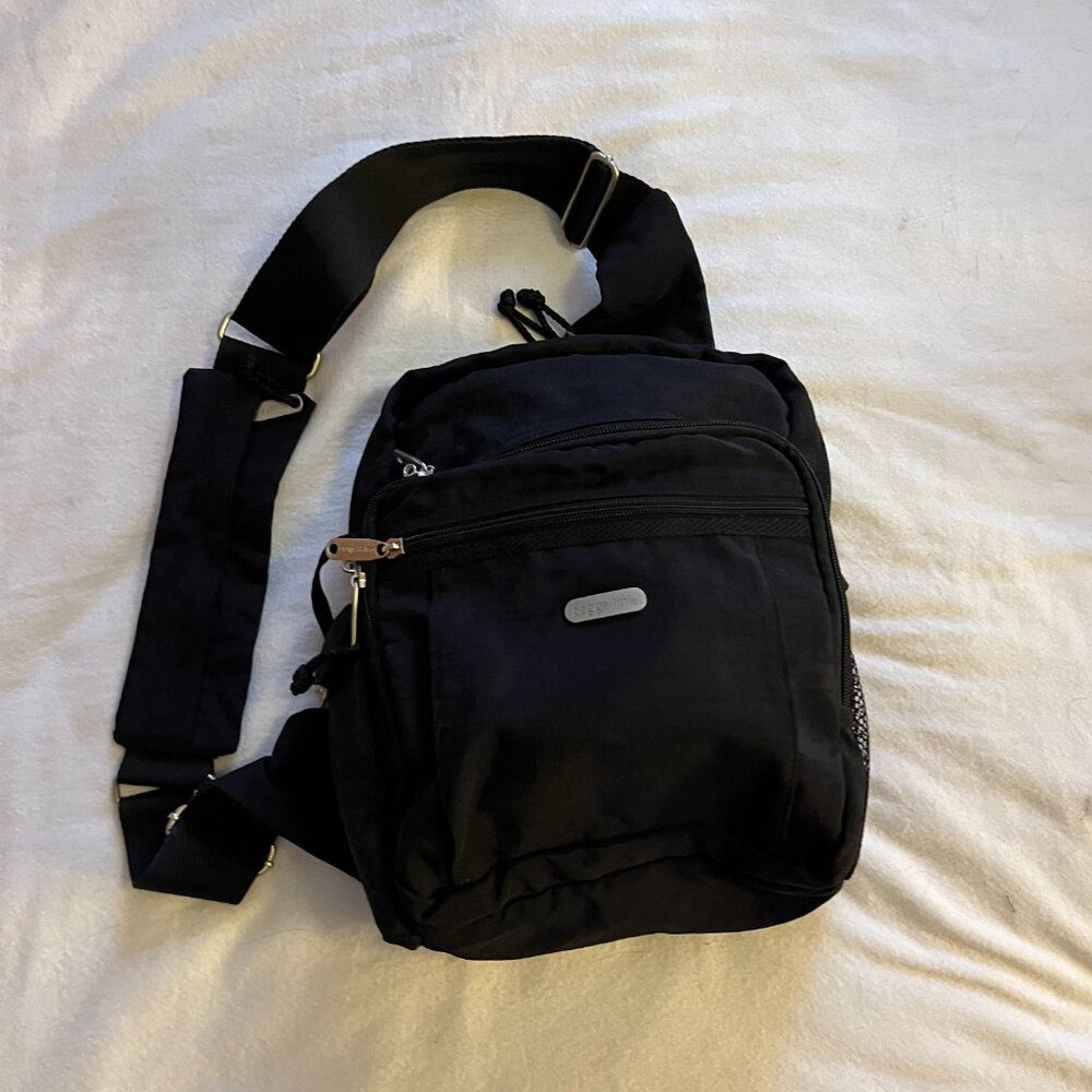 🎉Final Reduction🎉Baggallini Black Crossbody Travel Bag/Purse - Picture 12 of 12